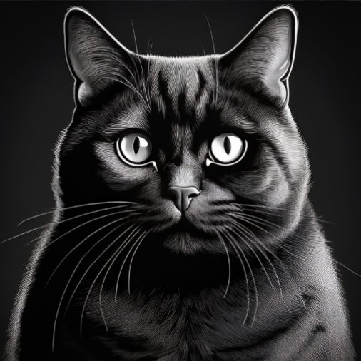 Chroniques d'une vie de chat noir.